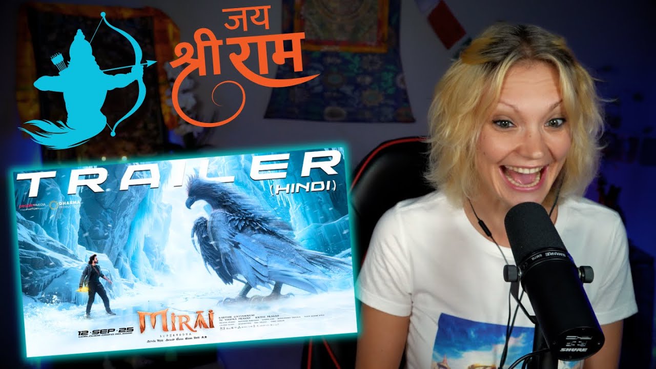 MIRAI Trailer REACTION | New Indian Movie
