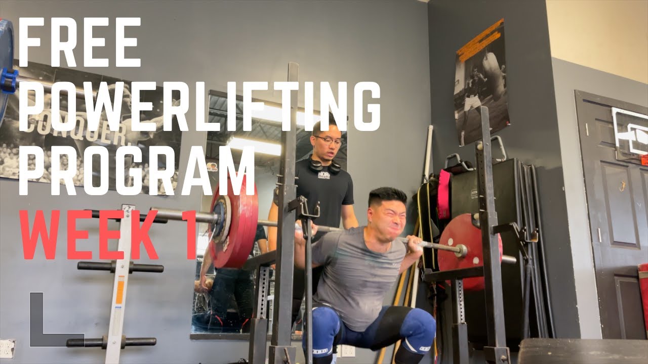 Free Powerlifting Program, Preparation for Nationals, and Lifts Update Ep.1