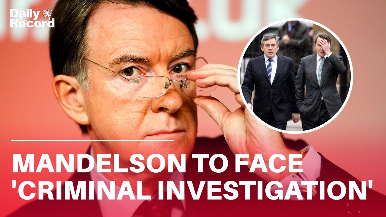 Peter Mandelson &lsquo;to face criminal investigation amid Jeffrey Epstein scandal&rsquo;