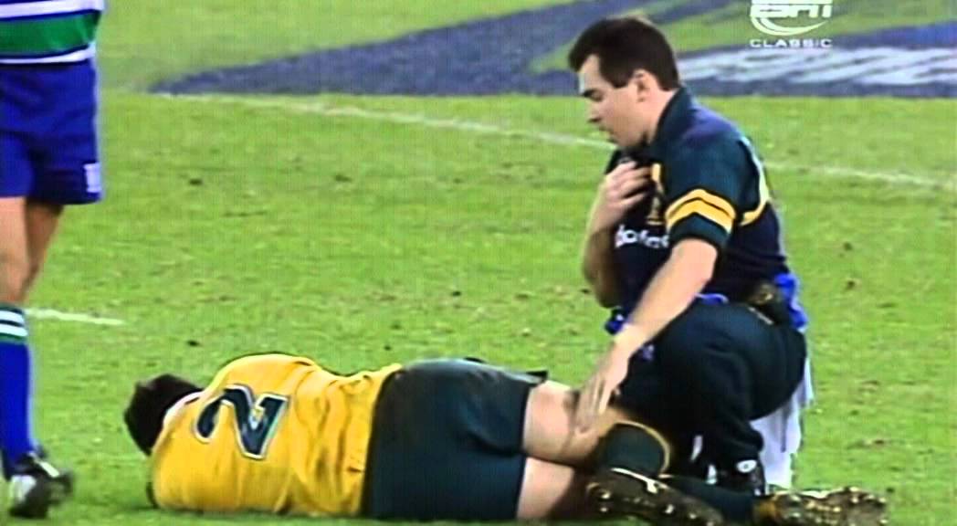 Scott Quinnell Try for the Lions versus Australia 2001