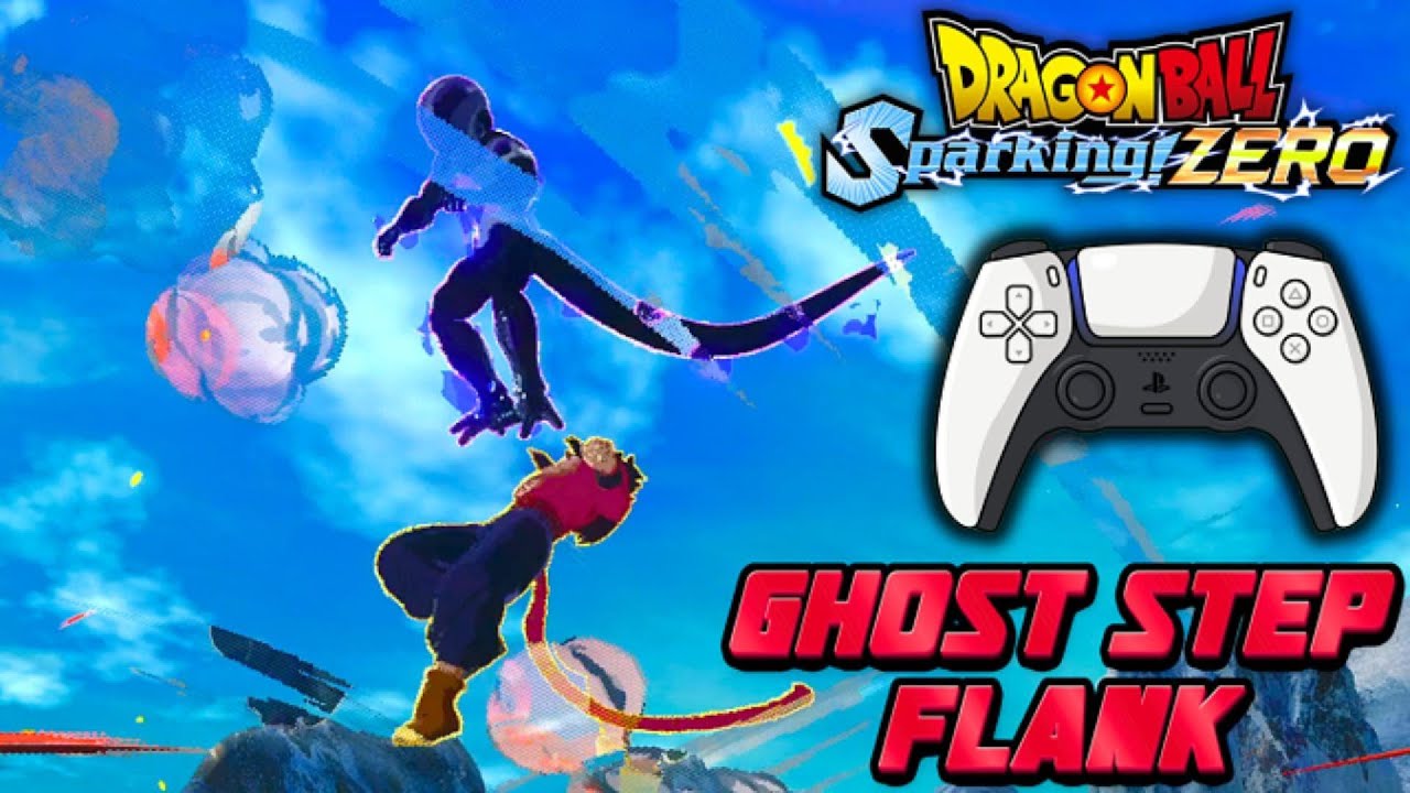 ОБУЧЕНИЕ ПО ФЛАНГУ GHOST STEP! - DRAGON BALL: Искра! ZERO