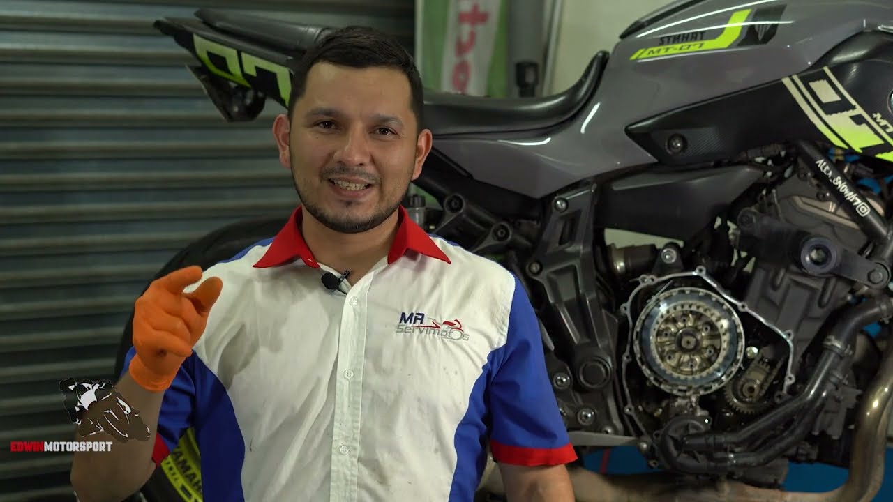 COMO REVISAR EL SISTEMA DE EMBRAGUE (CLUTCH) YAMAHA MT07