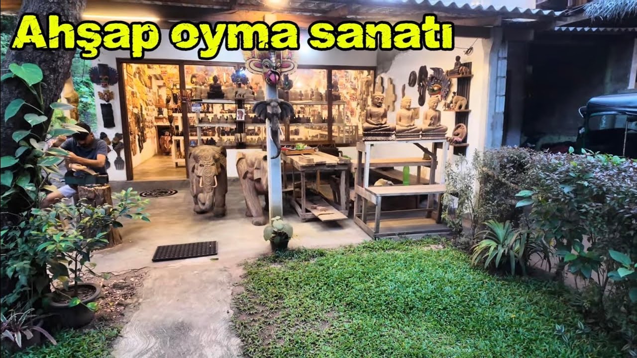 🇱🇰Ahşap oyma sanatı #woodcarving 