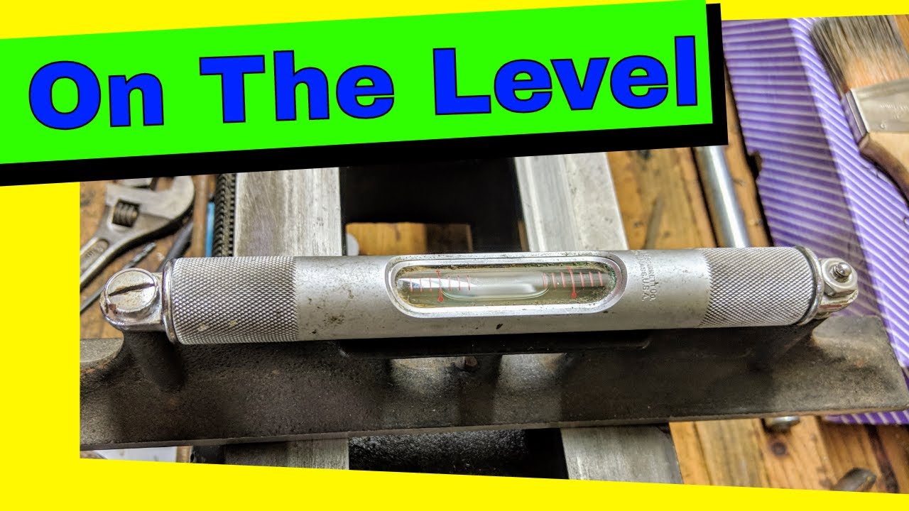Leveling A Lathe Bed : 12
