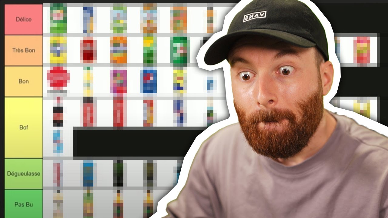 TIERLIST officielle des boissons ! (incontestable)