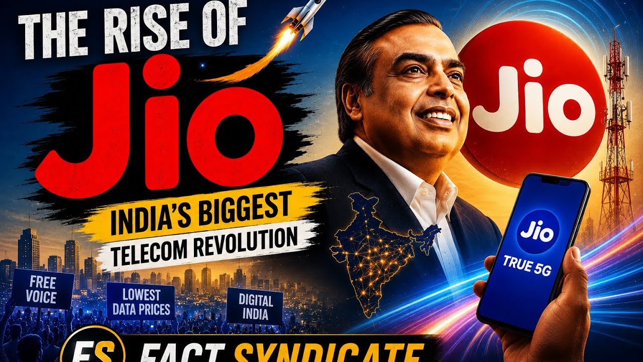 The Rise of Jio: India's Biggest Telecom Revolution 