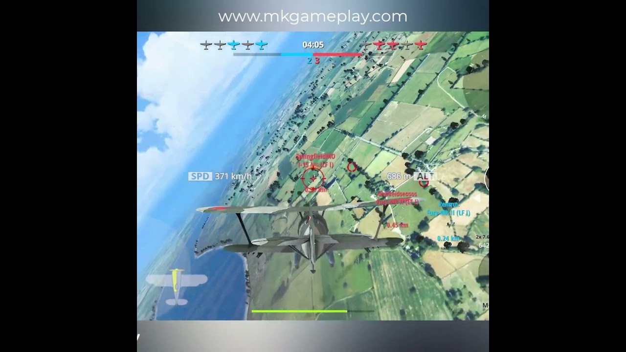 Wings Of Heroes - Gameplay Walkthrough Part 2 - (Android,iOS) #short 2