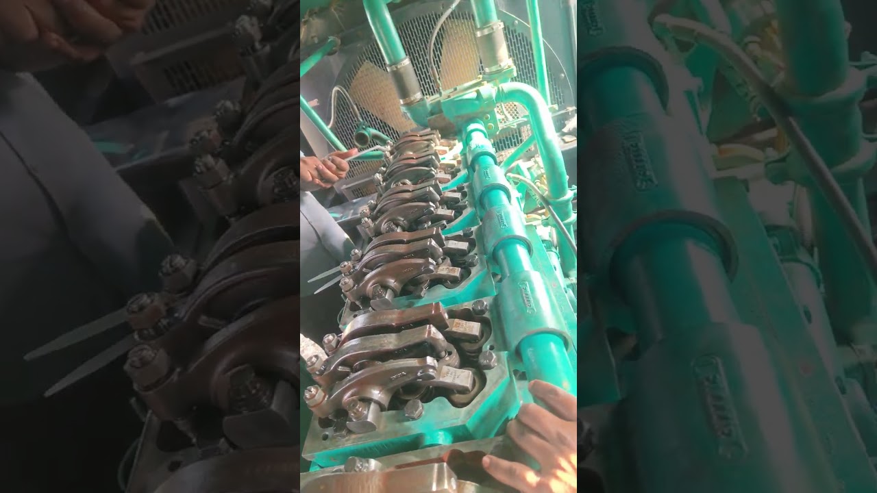 Old Cummins generator 500KVA 55 ampere water load testing #dieselgenerator #rent #sell #price