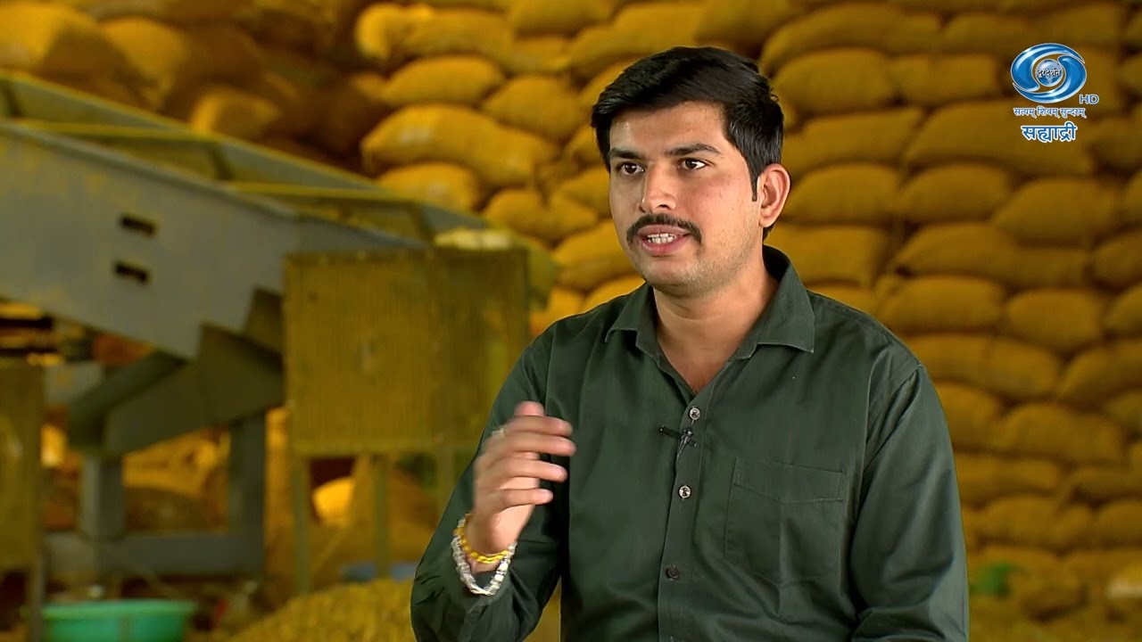 हळद पिकातून शेतकरी उत्पादक कंपनीकडे | गंगाधर श्रृंगारे | HD | Krushidarshan | कृषीदर्शन | 26.01.2026