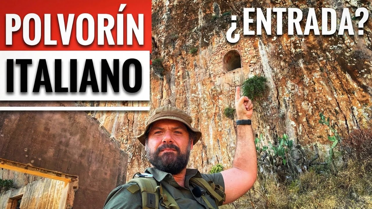 Urbex Militar: Polvorín ITALIANO de la Segunda Guerra Mundial