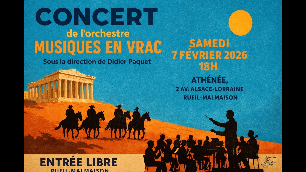 MUSIQUES EN VRAC - Février 2026 - Athénée - RUEIL-MALMAISON - Direction Didier PAQUET