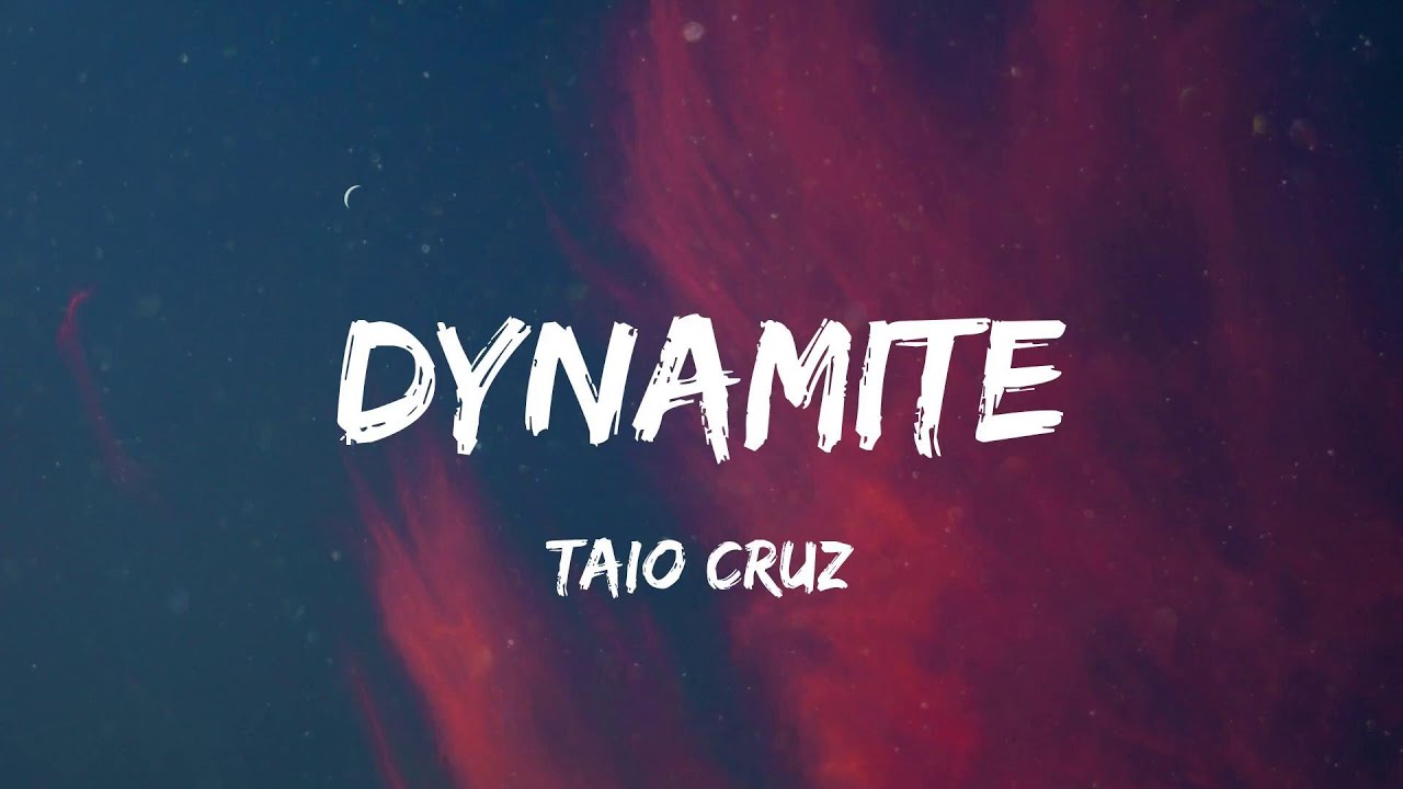 Taio Cruz - Dynamite (Lyric Video) | Flo Rida, Katy Perry,...