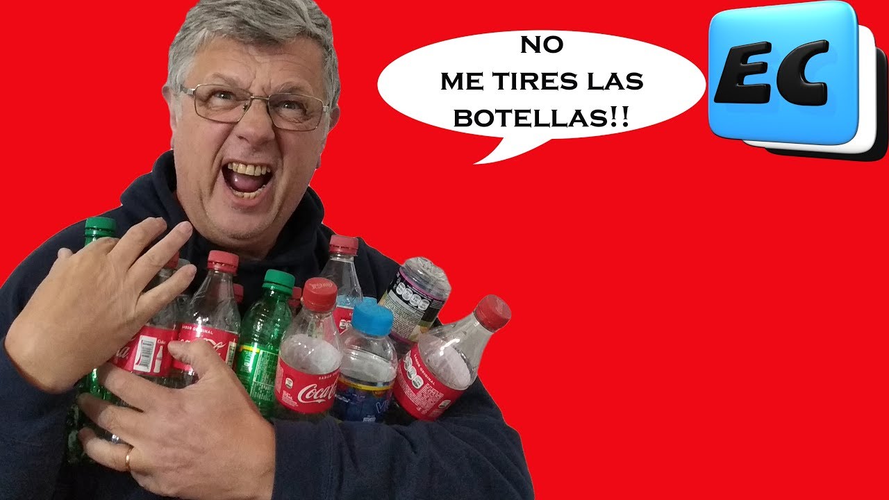 No tires las botellas plasticas sin ver este video!!! Juntamugre
