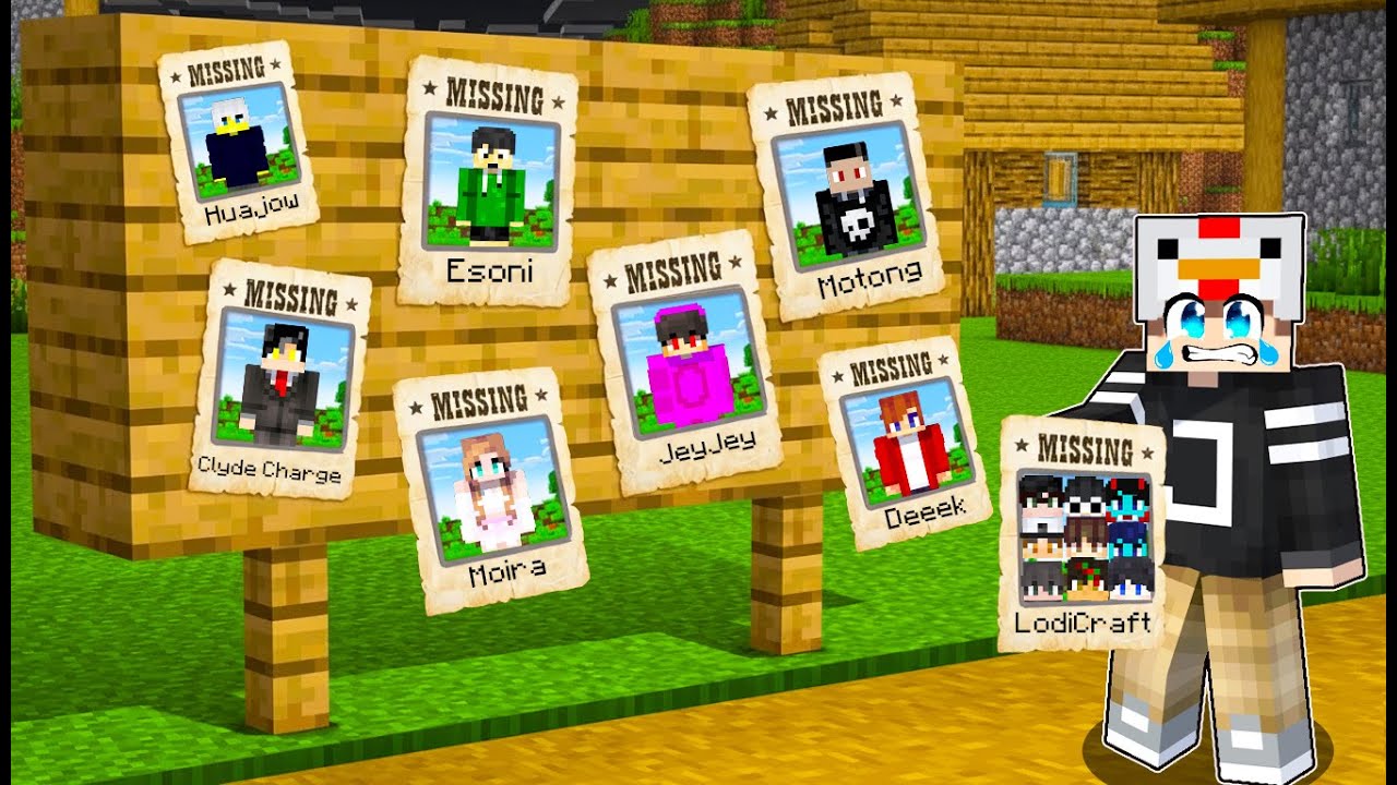 All Of My Friend Is Missing In Minecraft!
