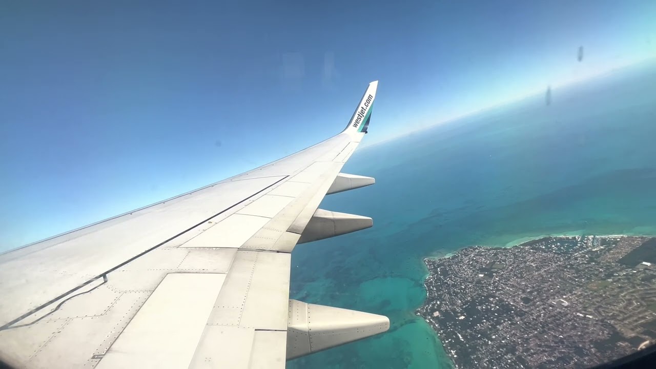 West Jet Nassau to Toronto MYNN - CYYZ