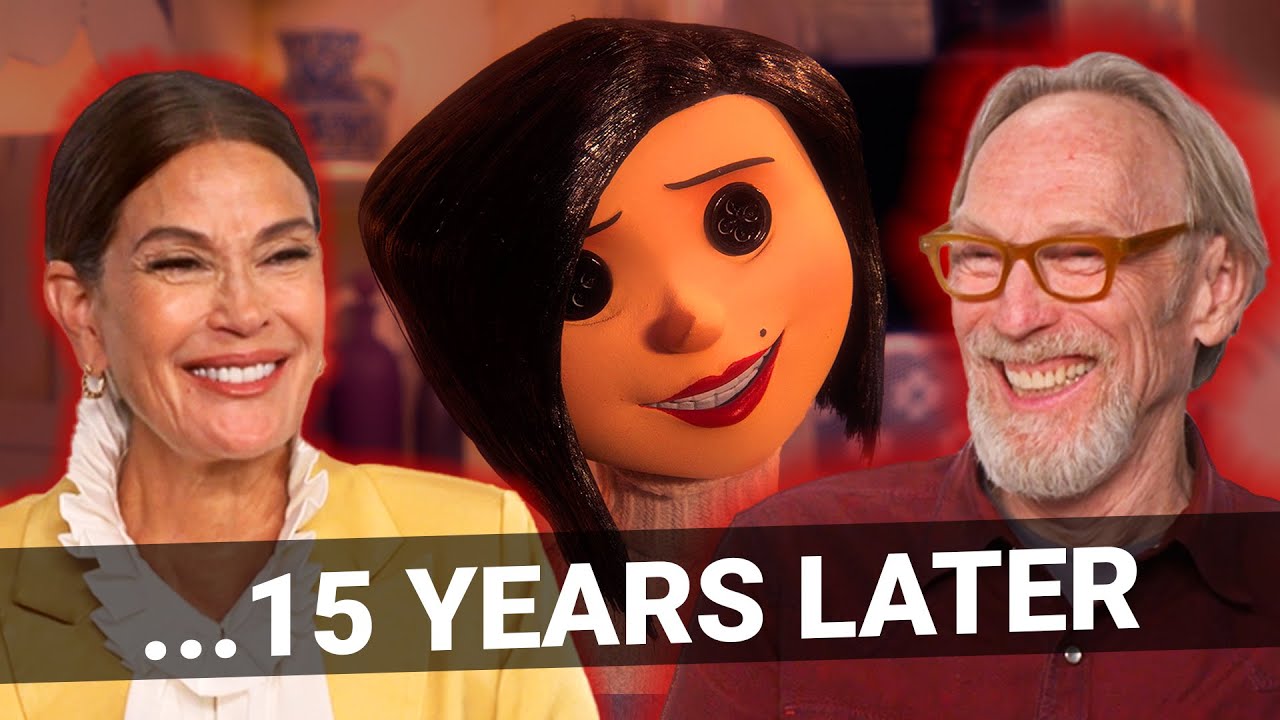 Coraline | Teri Hatcher & Henry Selick React to Iconic Coraline Scenes ...15 YEARS LATER | Metro