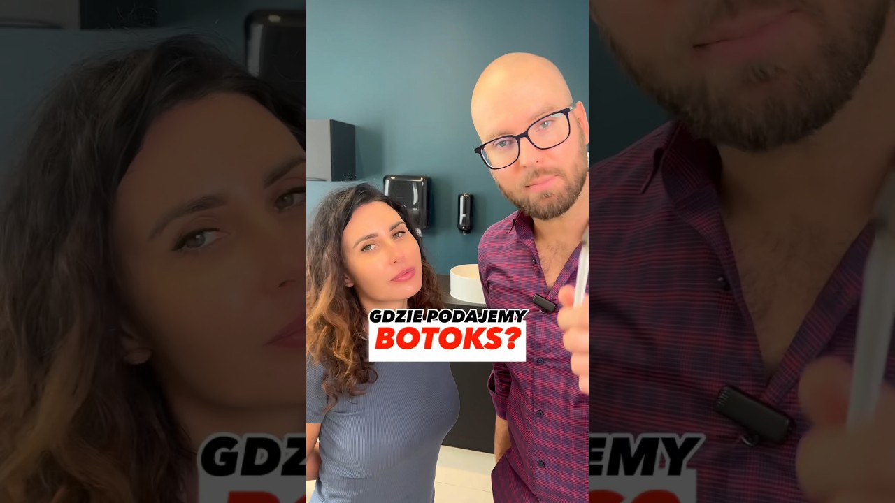 Gdzie podajemy botoks na twarzy⁉️ #krzysztofmarosz #agnieszkamarosz #marosz #botoks #lekarz