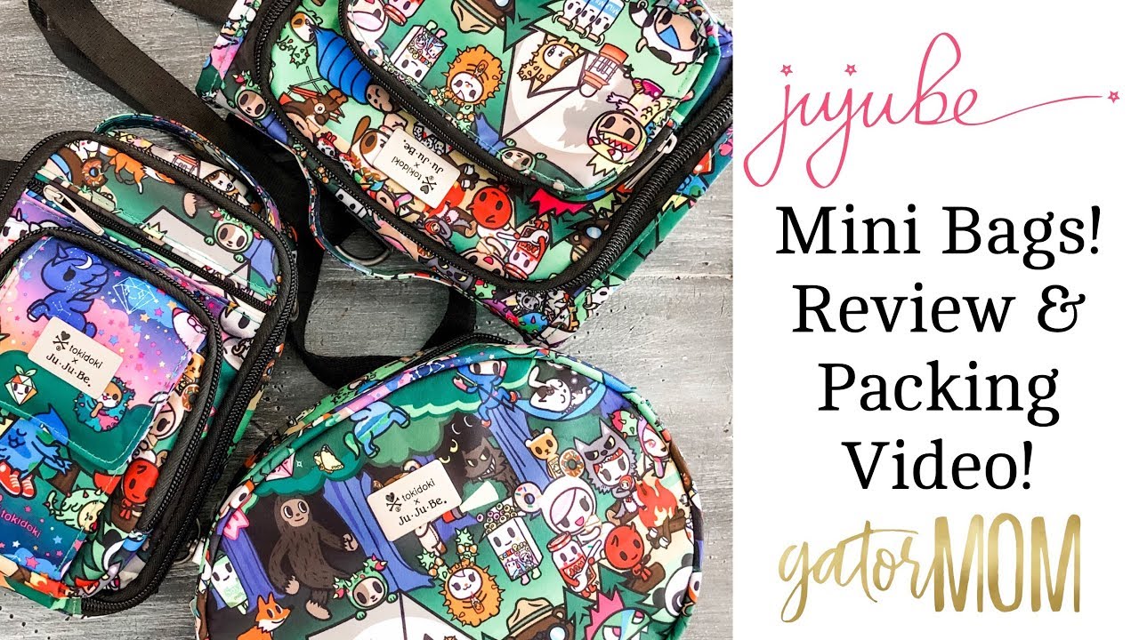 Ju-Ju-Be X Tokidoki | Mini Bff, Mini BRB, Freedom Review & Fanny Packing Video | GatorMOM
