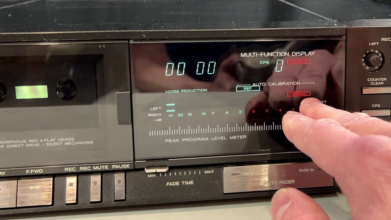Teac V-900X Cassette Deck Part 1 - Initial Inspection and Testing