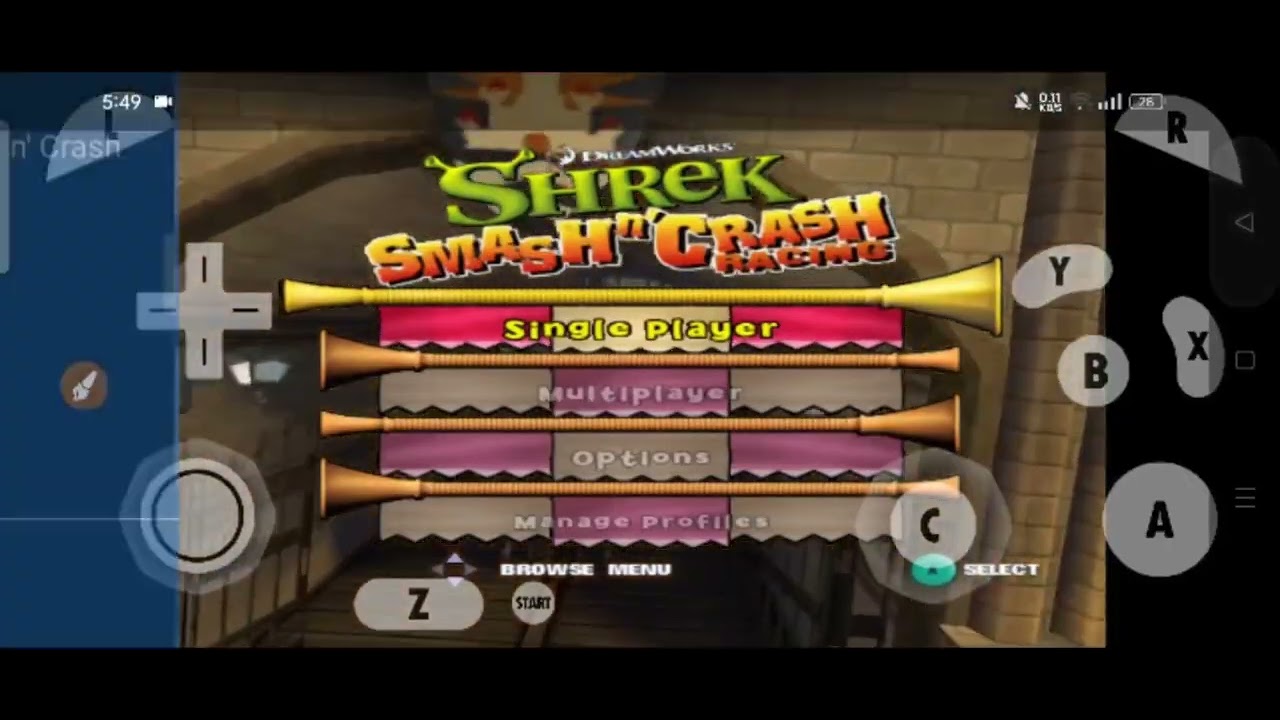 Shrek Smash n' Crash Racing (How To Setting & Save 100% Download) GC Dolphin Emulator v5.0-14344