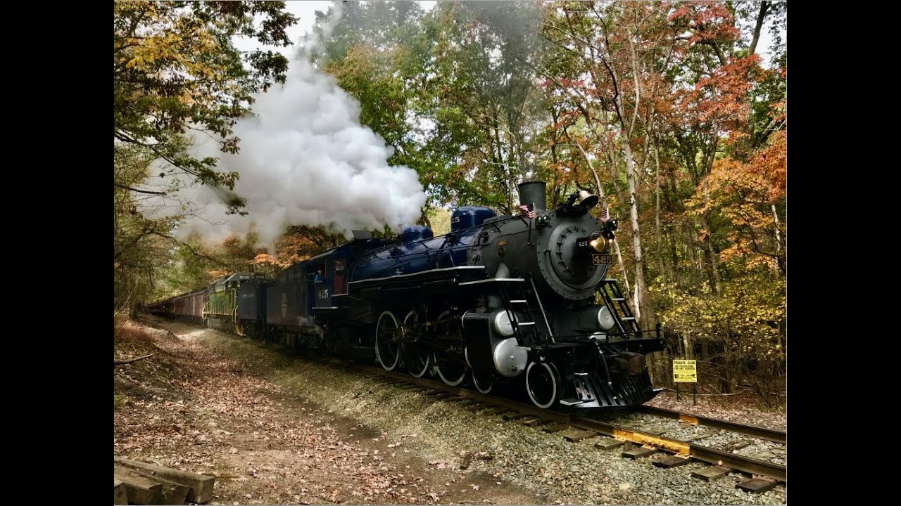 Reading & Northern #425: Blue Thunder in the Autumn Colors