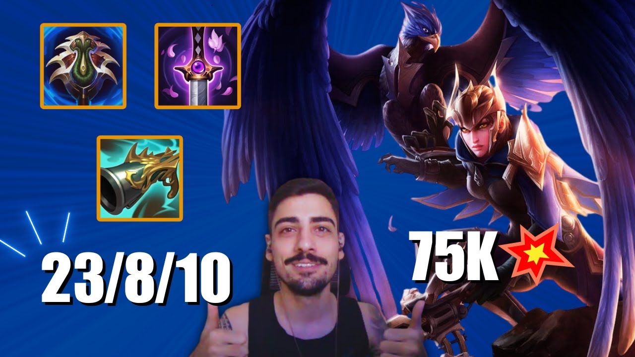 DEI 75K DE DANO com a Quinn e fiz uma Vayne TOP chorar no banho... | League of Legends
