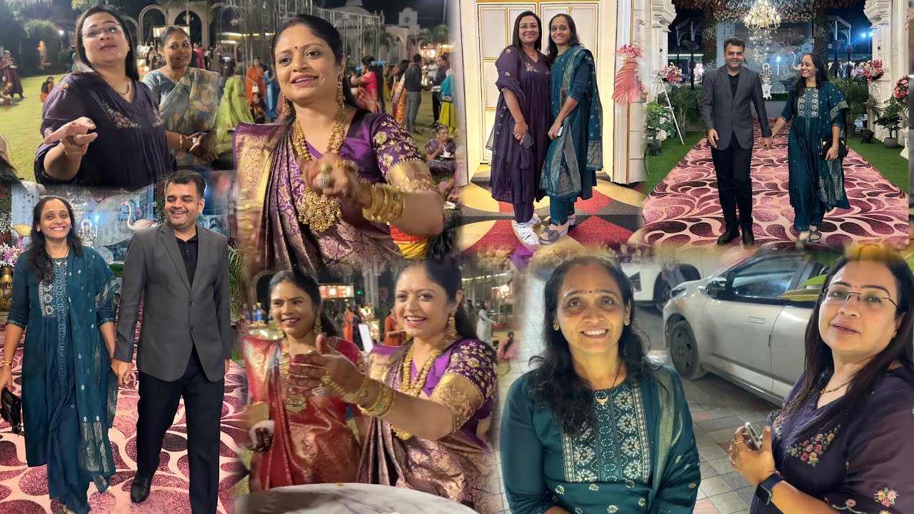 ઘરે પ્રસંગ આવે ઇ પહેલા આશા ને નવા મામેરીયા અને અમને મારા પાટલાસાસુ  લગ્ન ના ૨૩ વષઁ પછી મળ્યા...!!!