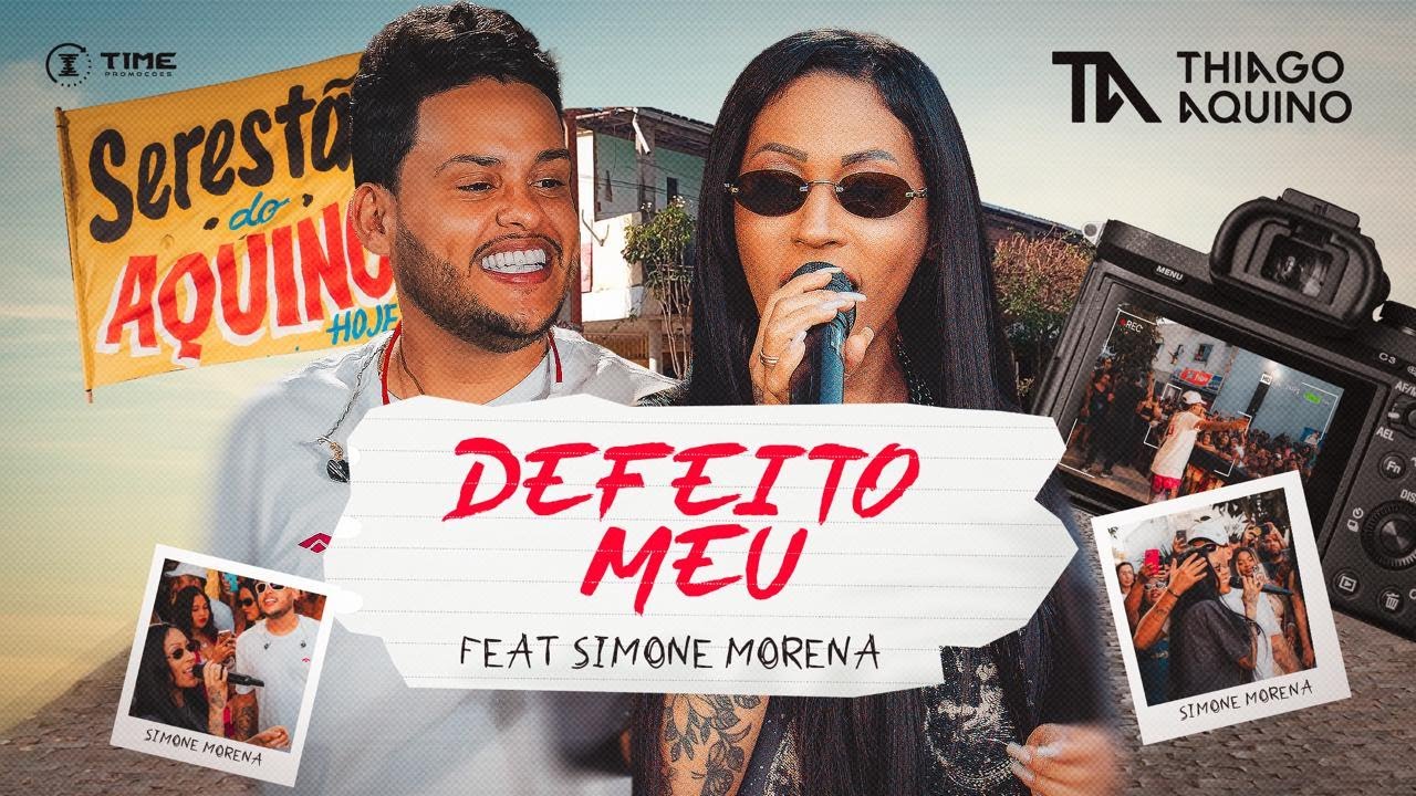 Thiago Aquino Feat.  ⁨Simone Morena   - DEFEITO MEU  (SERESTÃO DO AQUINO NO BAR DO ROGÉRIO)