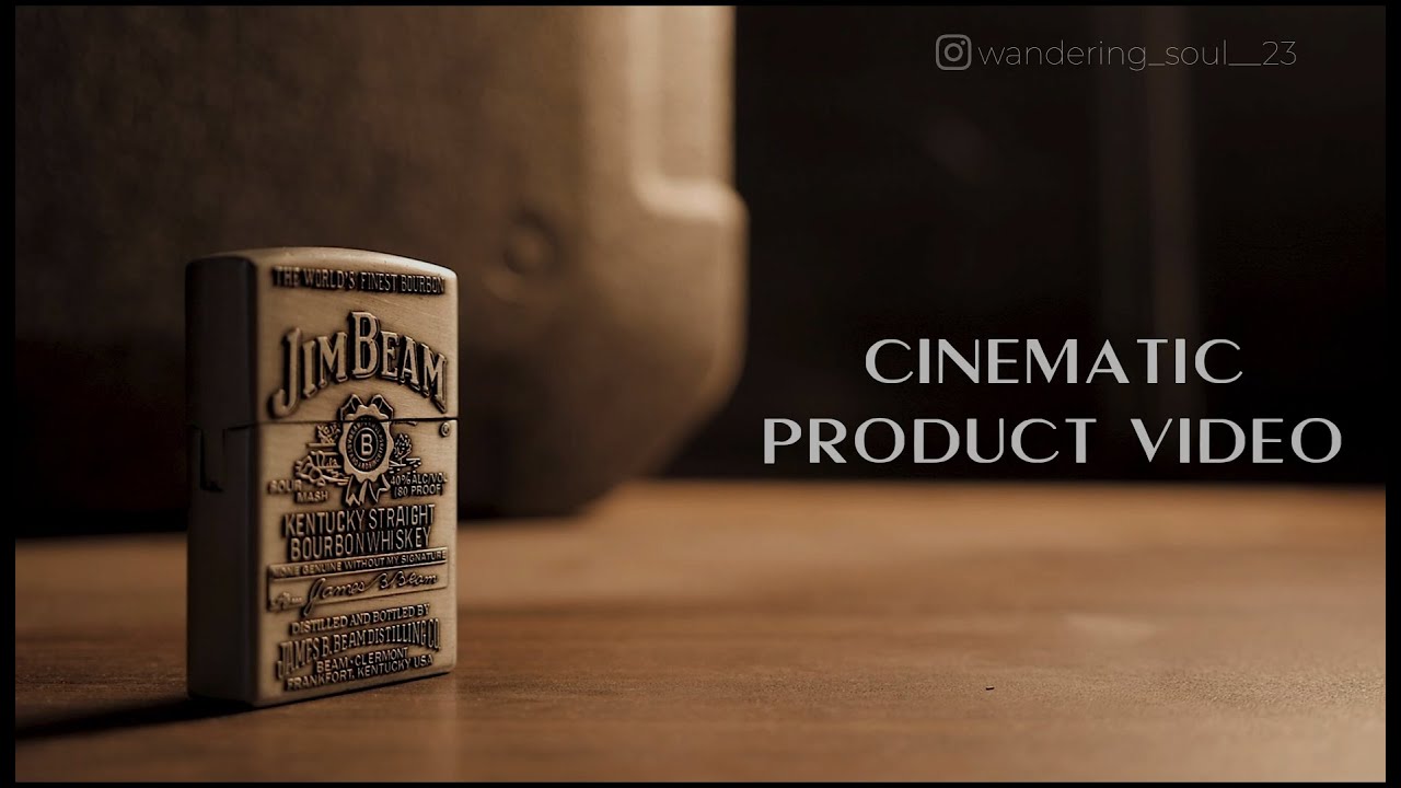 Short Cinematic Product Video / Lighter / Panasonic Lumix GH5 S