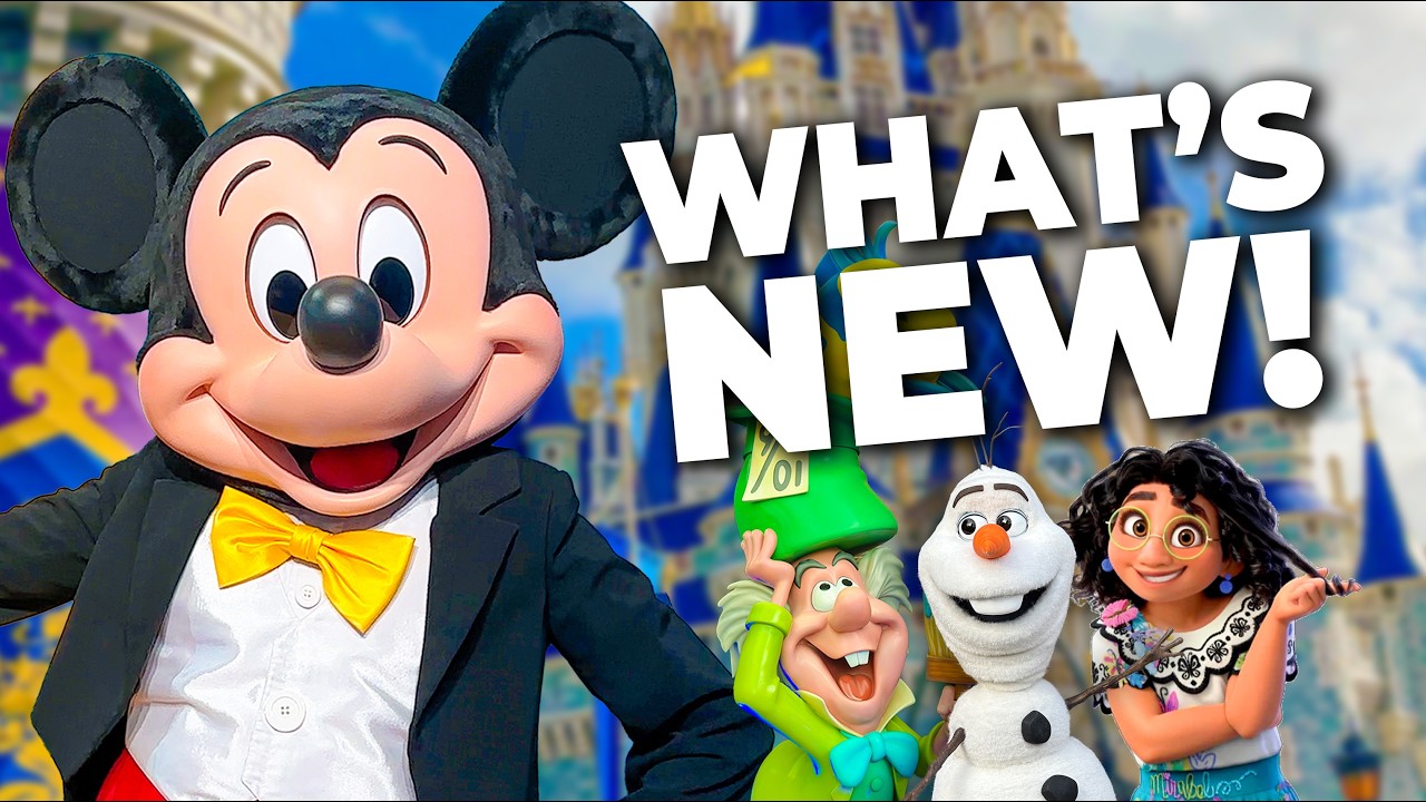 Top 10 NEW Disney Attractions, Updates & Changes at Walt Disney World- September 2026