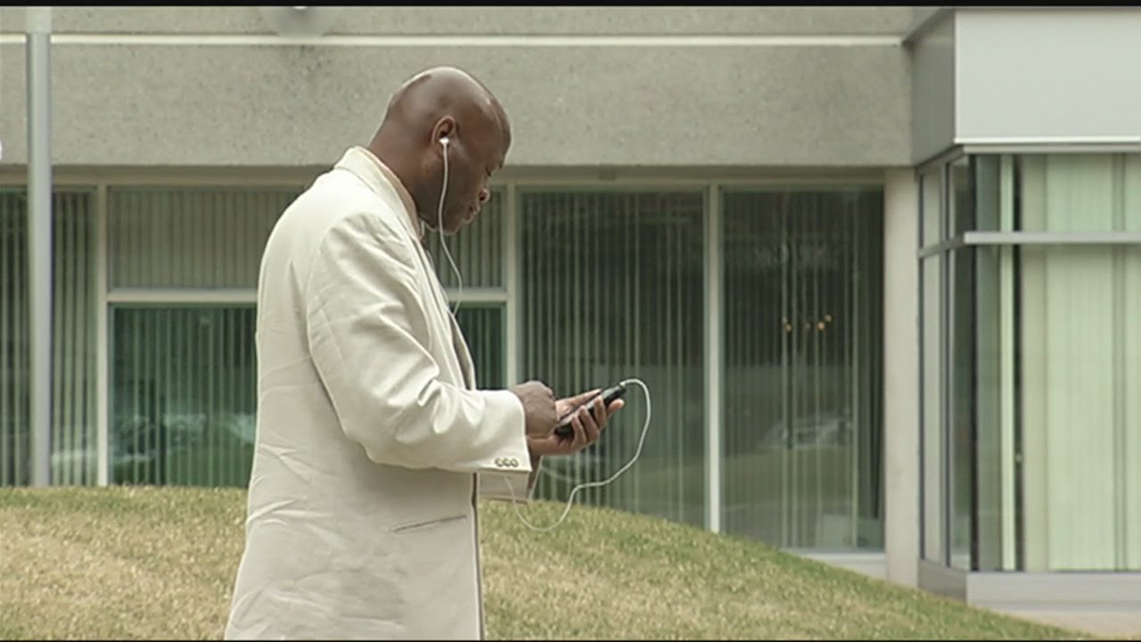 Could using a cellphone while walking become illegal?