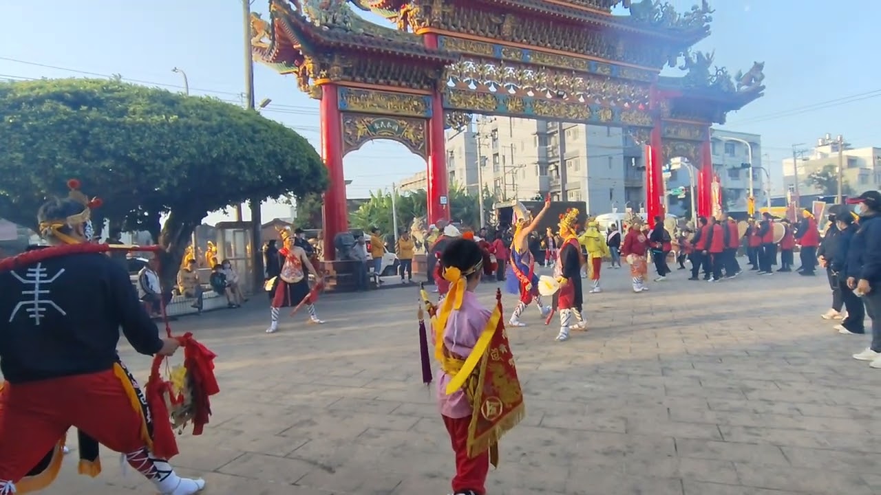 佳里金唐殿丙午蕭壠香科 頂廍南天忠義堂八家將