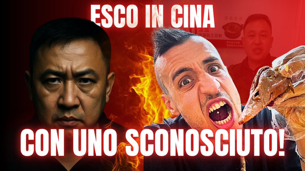 UNO SCONOSCIUTO MI INVITA AD USCIRE CON LUI! IN GIRO PER LA CINA!