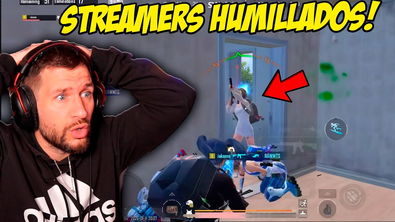 ME DIO LASTIMA VER A ESTOS STERAMERS SIENDO HUMILLADOS POR ESTE PROPLAYER!
