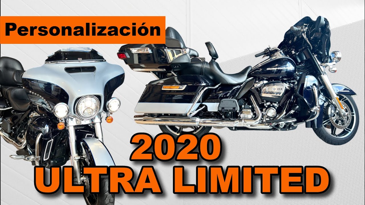 Ultra Limited 2020 Personalizada | Harley Davidson FLHTK Custom | Accesorios Estéticos y Funcionales