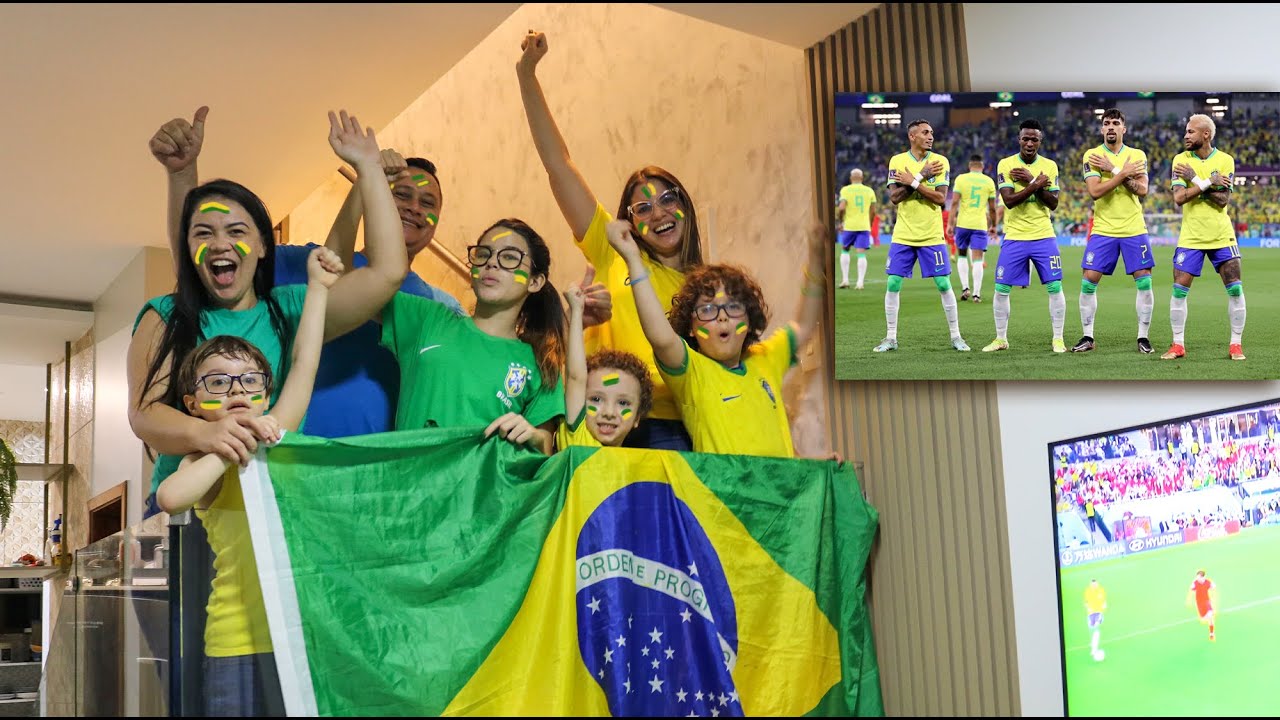 NOSSA ROTINA - O HEXA VEM - JOGO DO BRASIL NA COPA