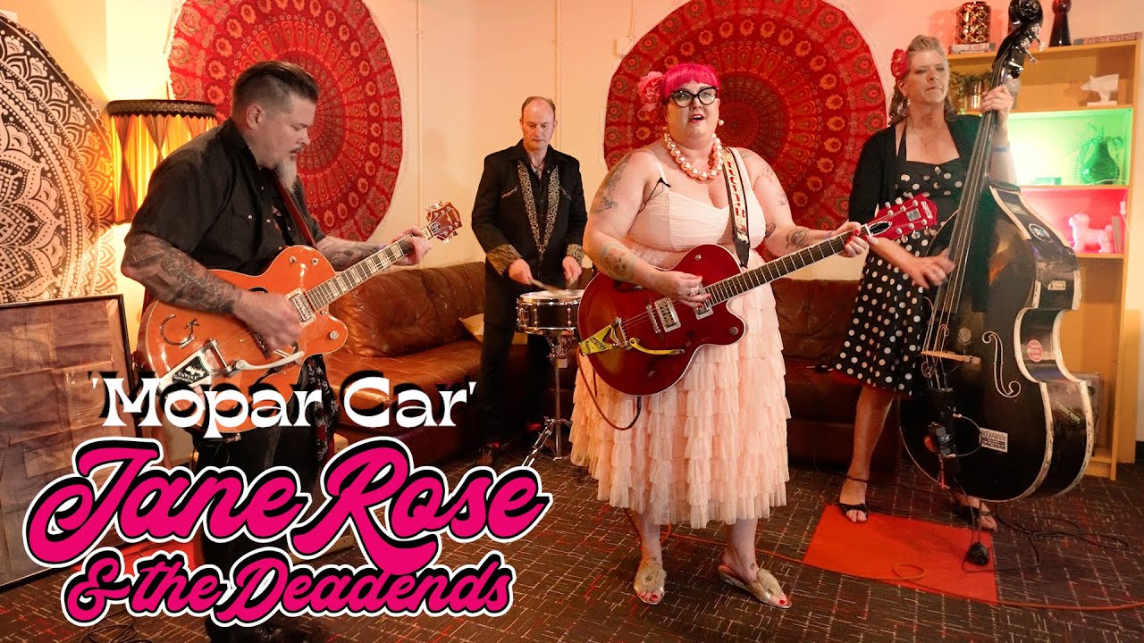 'Mopar Car' JANE ROSE & the DEADENDS (East Side Bowl, Nashville) BOPFLIX sessions