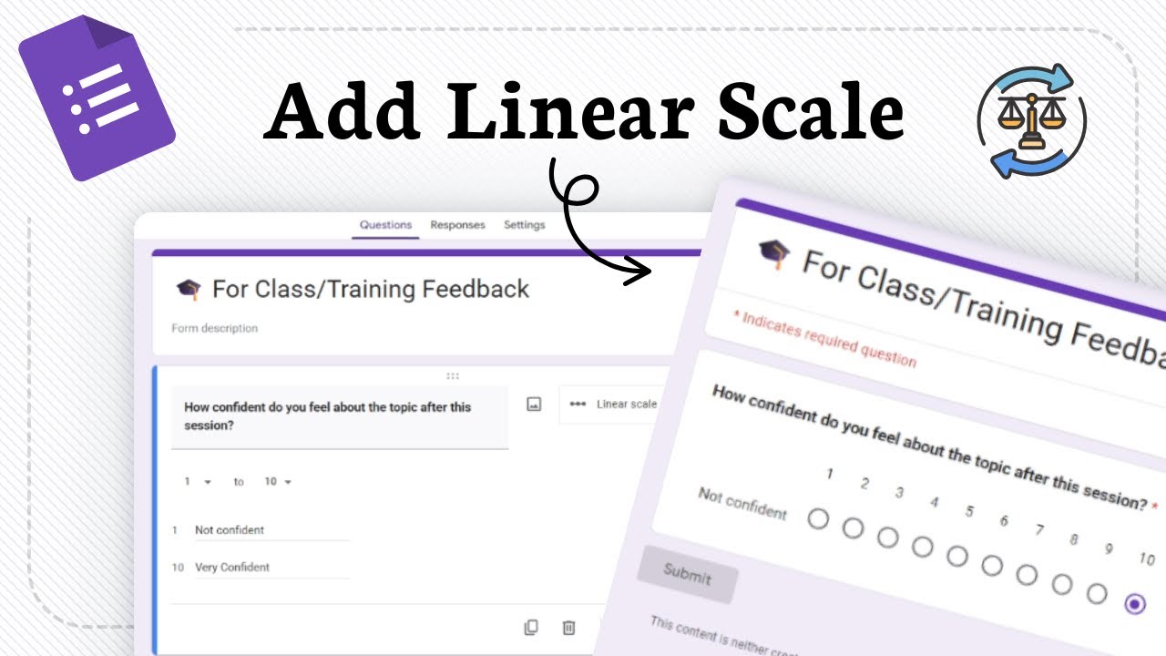 How to Create Google Forms with Linear Scale (Basic Rating Guide)