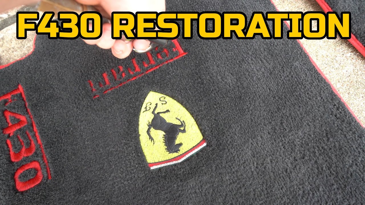 RESTORING a FERRARI F430's INTERIOR to PERFECTION
