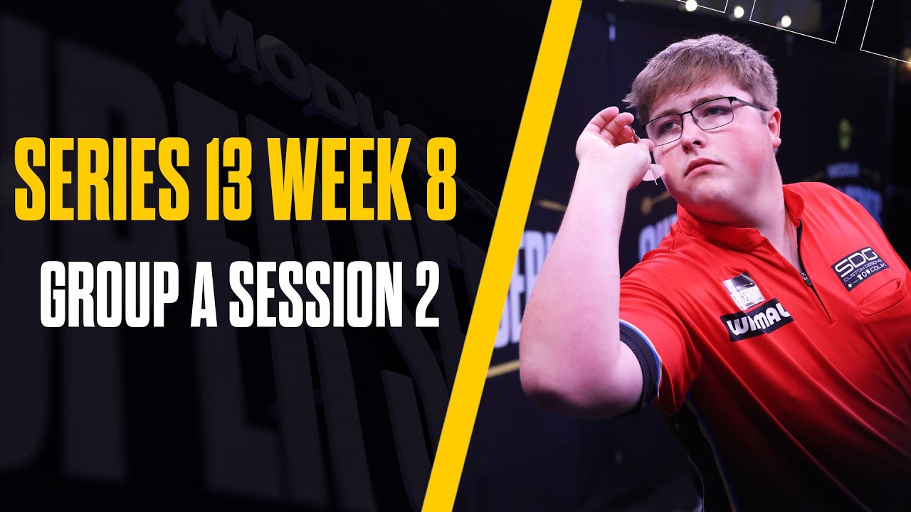 MOVING DAY IS HERE! 🔥🔥 | Live Darts |  Series 13 Week 8 | Group A Session 2