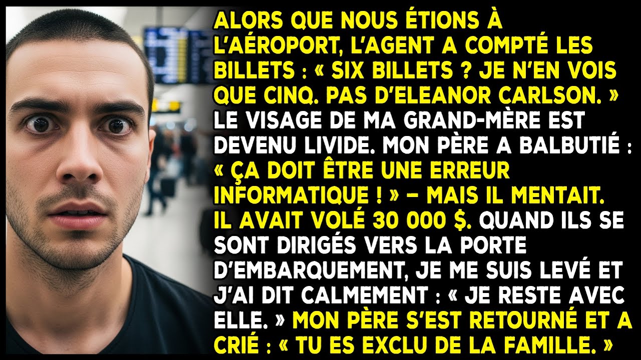 Grand-mère a payé 30 000 $ pour venir en Europe — puis papa a « oublié » son billet...