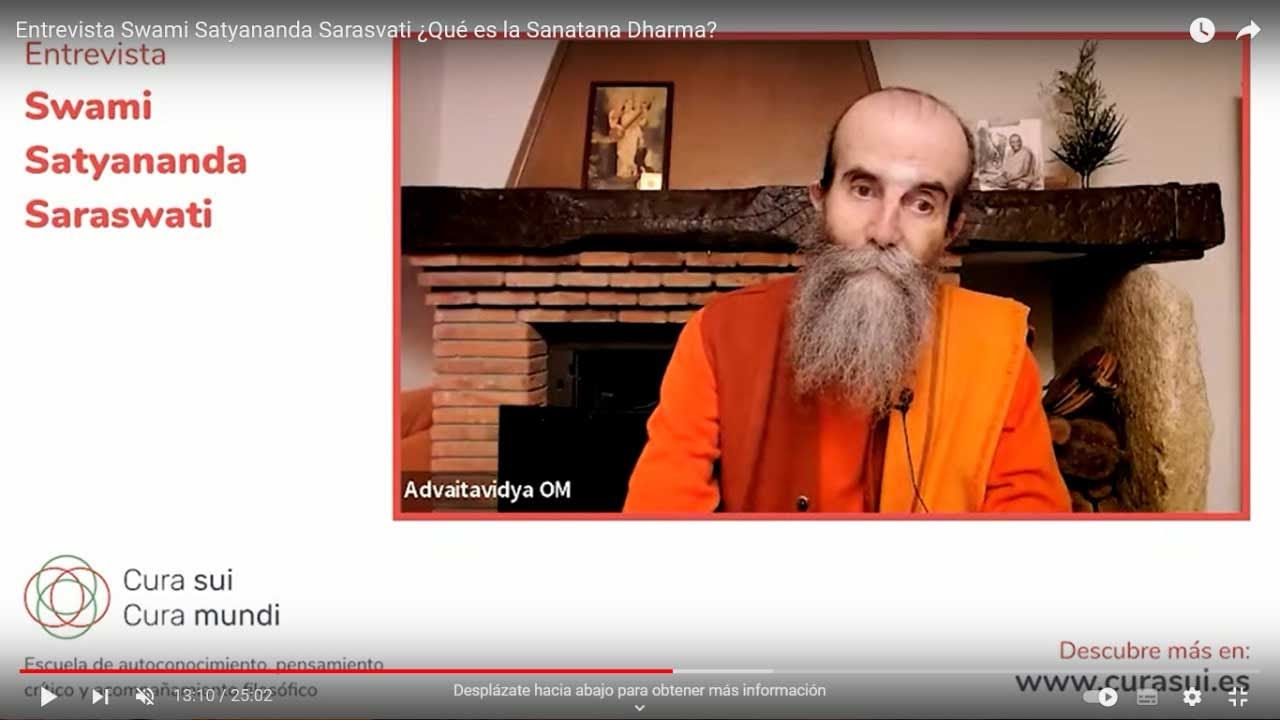 ¿Qué es el sanatana dharma? Entrevista a Swami Satyananda Saraswati | English subtitles
