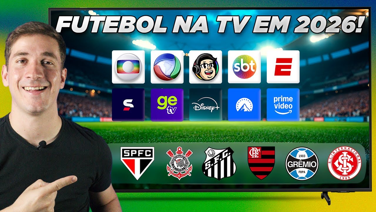 QUEM VAI TRANSMITIR? FUTEBOL NA TV EM 2026!
