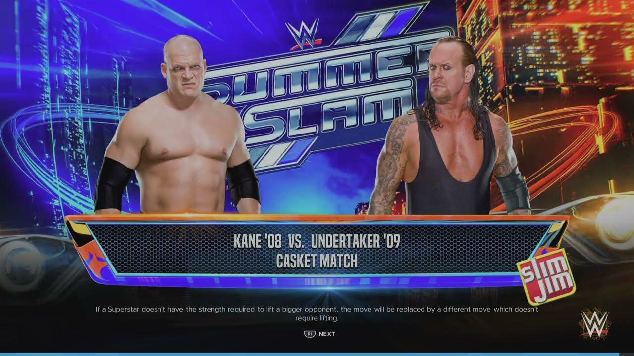 WWE 2K24: Kane Vs The Undertaker Casket Match