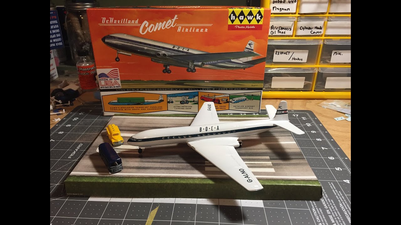 HAWK DeHavilland Comet Airliner Kit Review