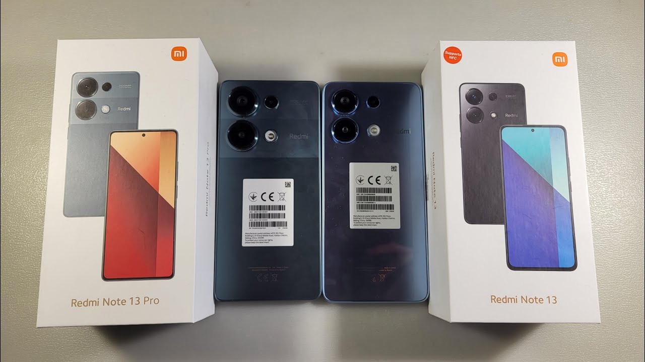 XIAOMI Redmi Note 13 Pro vs XIAOMI Redmi Note 13