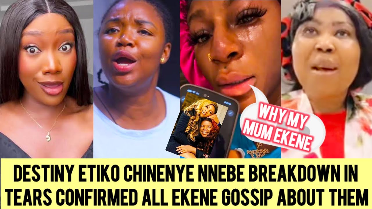 EKENE UMENUWA AMERICA DRAMA I’M SPEECHLESS NOLLYWOOD ACTRESS SONIA UCHE CHINENYE NNEBE REACT 