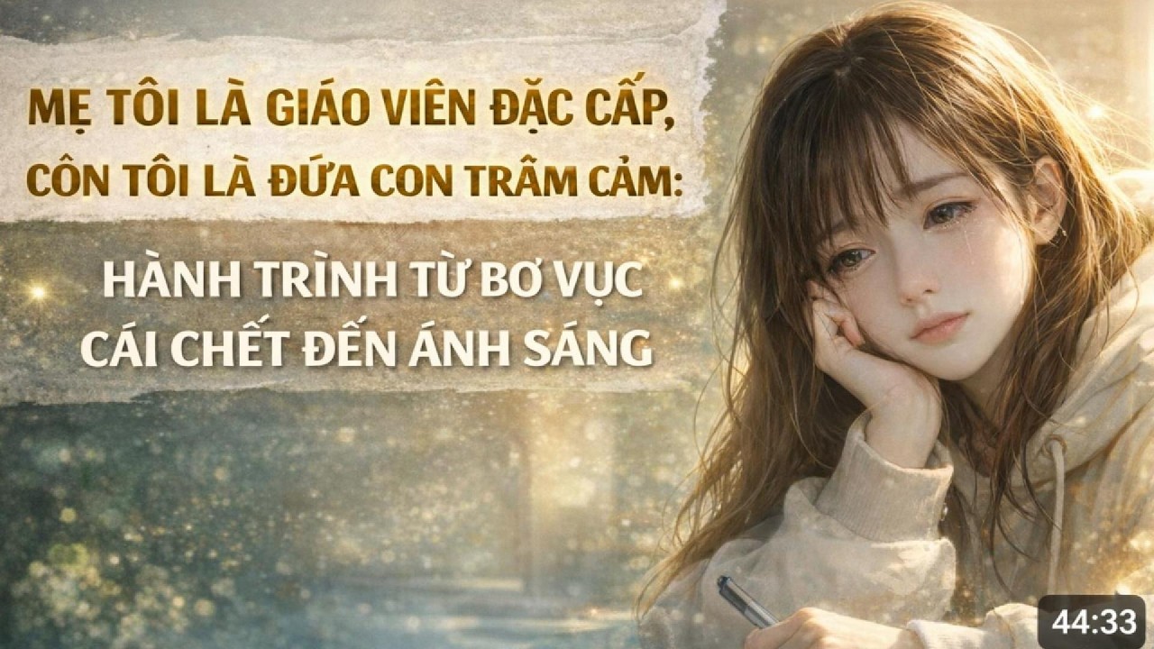 MẸ TÔI LÀ GIÁO VIÊN ĐẶC CẤP, CÒN TÔI LÀ ĐỨA CON TRẦM CẢM: HÀNH TRÌNH TỪ BỜ VỰC CÁI CHẾT ĐẾN ÁNH SÁNG