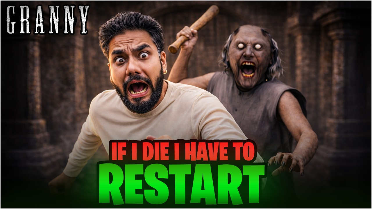 I Have to Restart the game if Granny Hits me 😰