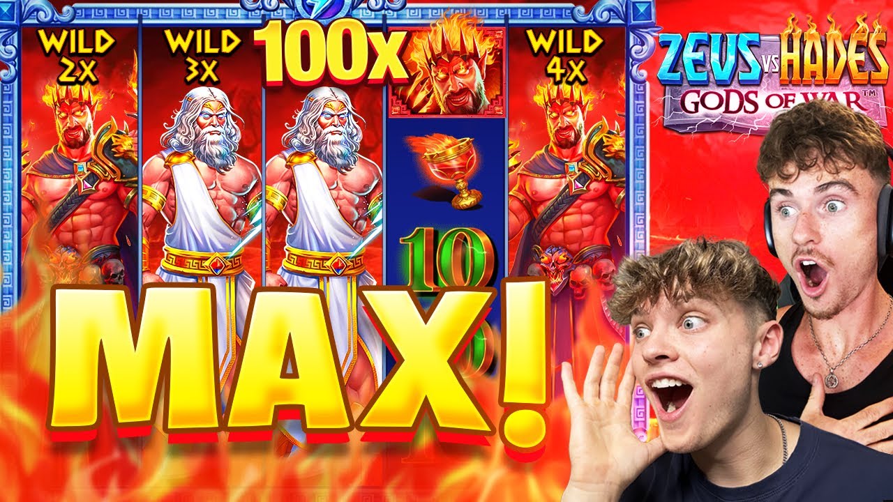 VERY NEAR MAX WIN ON ZEUS VS HADES! (CRAZY)